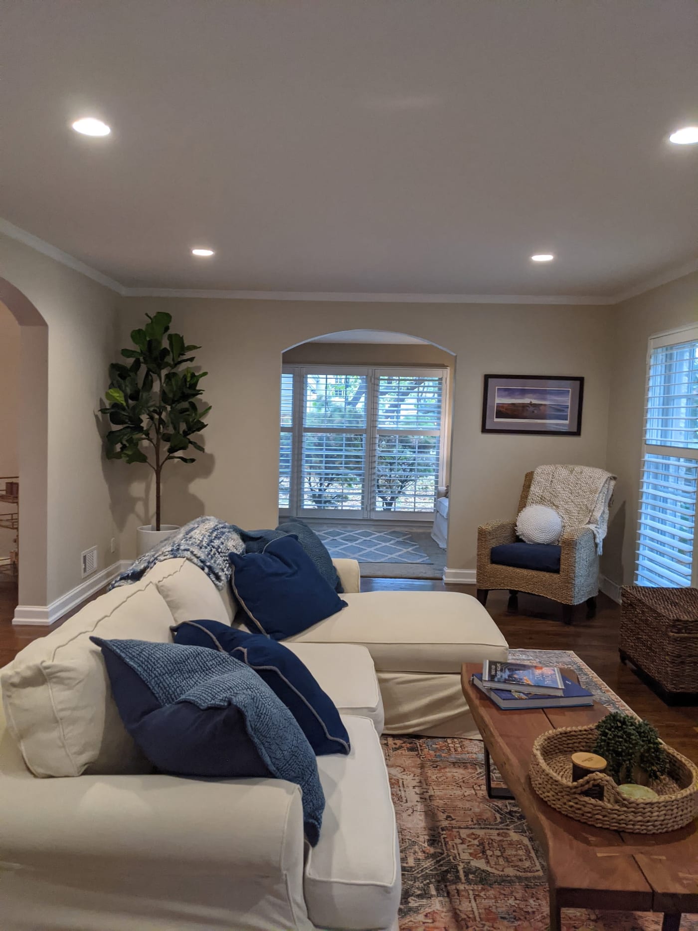 Living room repaint · Lincoln